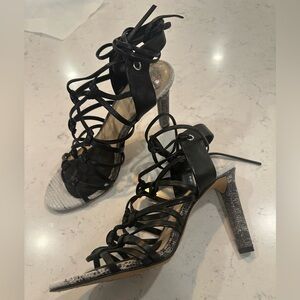 Vince Camuto Black Elegant Heels never worn